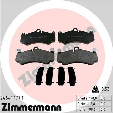 Brake Pad Set,246411771